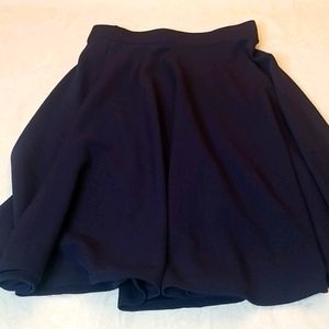 Navy Blue Skirt